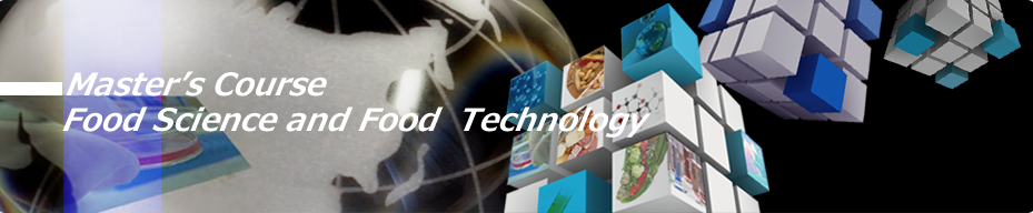 Master’s Course Food Science and Food Technology