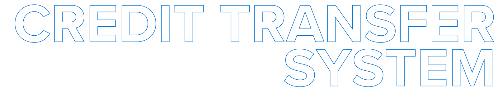 CREDIT TRANSFER SYSTEM