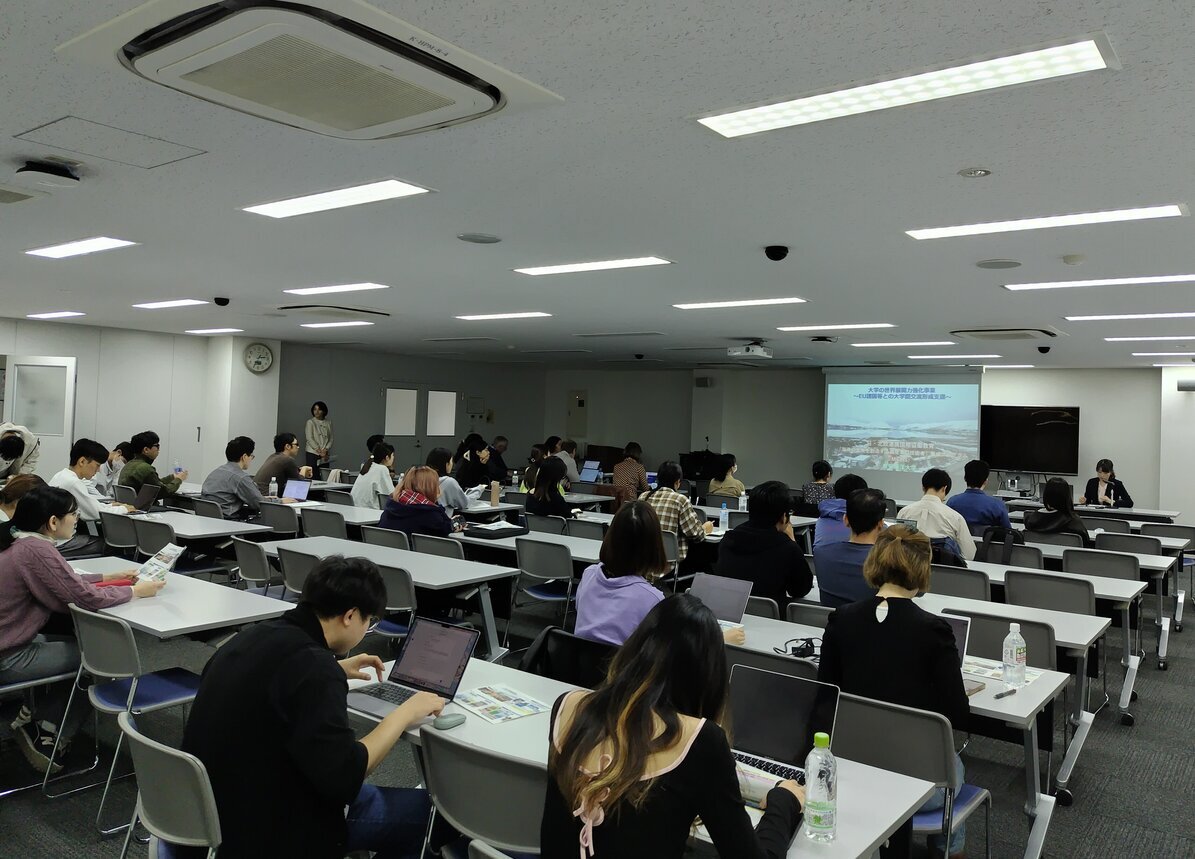 METISプログラム留学説明会の様子