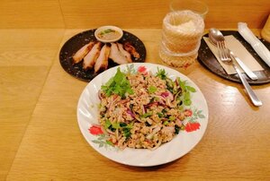 AT_Figure 7 Northeastern Thai dishes, which I ate at some Thai restaurant in Tokyo.jpg
